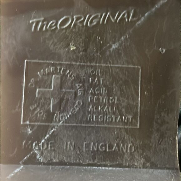 🔥 DR. MARTENS PINK LONDON LEATHER BOOTS RARE VINTAGE MADE IN ENGLAND Women Sz 8 - Picture 14 of 16